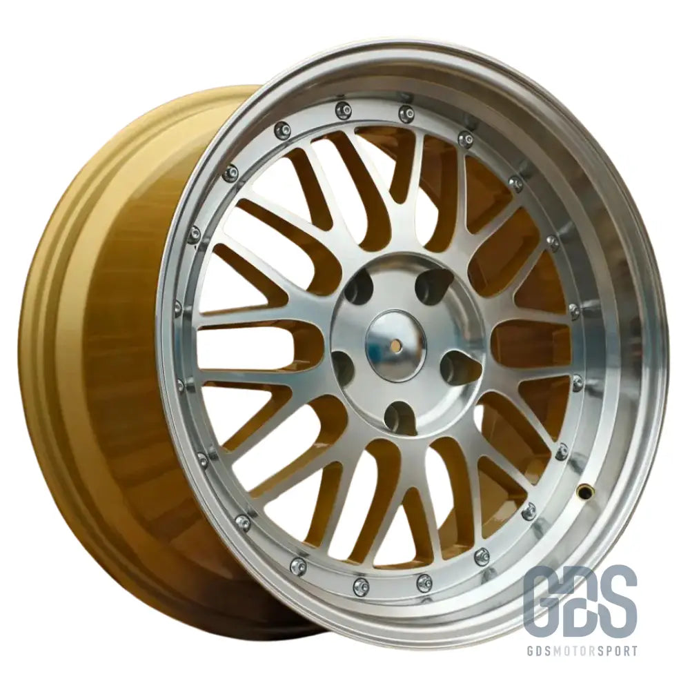Pack 4 jantes style bbs lm gold bmw r17’’ x 7.5’’ et34 - jantes et pneus