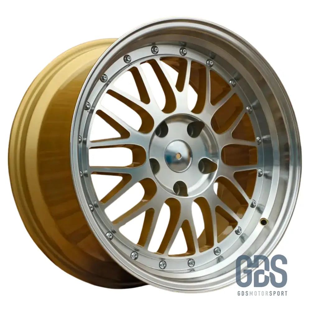 Pack 4 jantes style BBS LM Gold BMW R17’’ X 7.5’’ ET34 - Jantes et pneus - GDS Motorsport