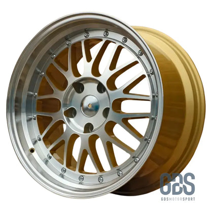 Pack 4 jantes style BBS LM Gold BMW R17’’ X 7.5’’ ET34 - Jantes et pneus - GDS Motorsport