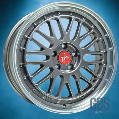 Pack 4 jantes style BBS LM Gris Métallique KESKIN BMW R20’’ X 8.5’’ ET35 - Jantes et pneus - GDS Motorsport