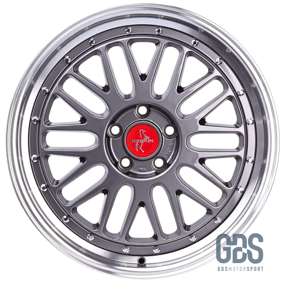 Pack 4 jantes style BBS LM Gris Métallique KESKIN BMW R20’’ X 8.5’’ ET35 - Jantes et pneus - GDS Motorsport