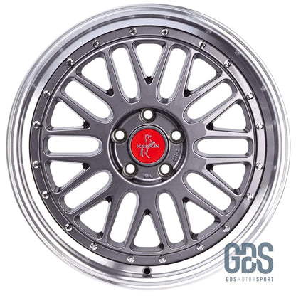 Pack 4 jantes style BBS LM Gris Métallique KESKIN BMW R20’’ X 8.5’’ ET35 - Jantes et pneus - GDS Motorsport