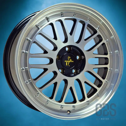 Pack 4 jantes style bbs lm keskin fond noir bmw r19’’ x 7.5’’ et35 - jantes et pneus