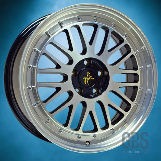 Pack 4 jantes style bbs lm keskin fond noir bmw r19’’ x 7.5’’ et35 - jantes et pneus