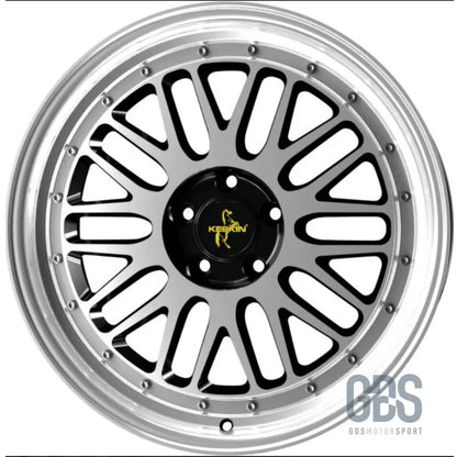 Pack 4 jantes style bbs lm keskin fond noir bmw r19’’ x 7.5’’ et35 - jantes et pneus