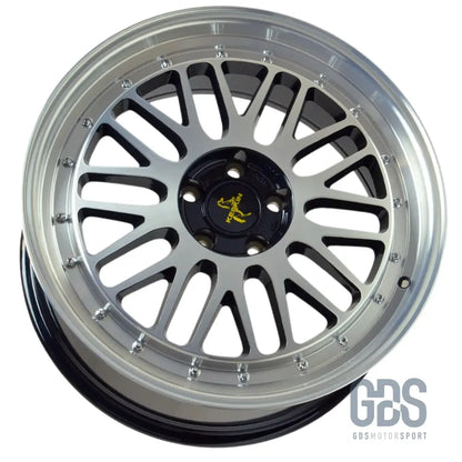 Pack 4 jantes style bbs lm keskin fond noir bmw r19’’ x 7.5’’ et35 - jantes et pneus