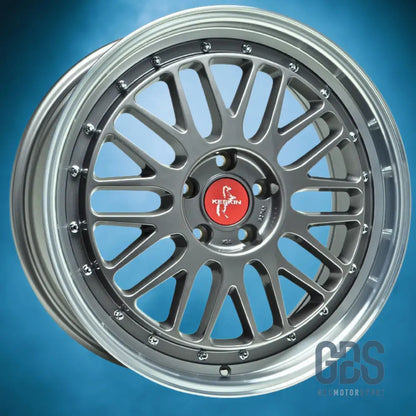 Pack 4 jantes style BBS LM KESKIN Gris Métallique BMW R18’’ X 8’’ ET35 - Jantes et pneus - GDS Motorsport