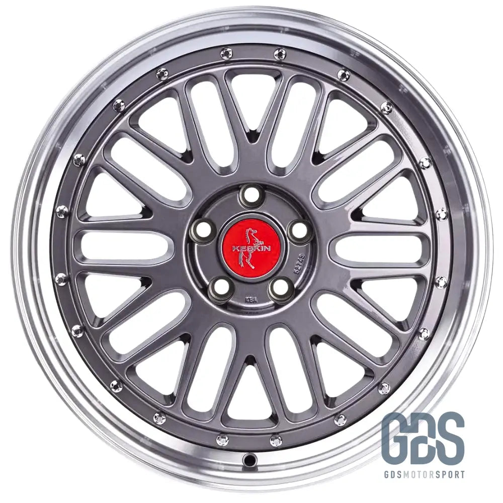 Pack 4 jantes style BBS LM KESKIN Gris Métallique BMW R18’’ X 8’’ ET35 - Jantes et pneus - GDS Motorsport