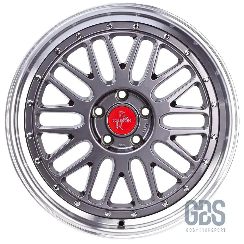 Pack 4 jantes style bbs lm keskin gris métallique bmw r19’’ x 8.5’’ et35 - jantes et pneus