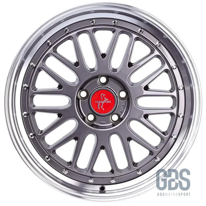 Pack 4 jantes style bbs lm keskin gris métallique bmw r19’’ x 8.5’’ et35 - jantes et pneus