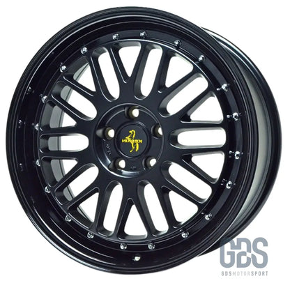 Pack 4 jantes style bbs lm keskin noir mate bmw r18’’ x 8’’ et35 - jantes et pneus