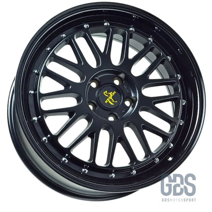 Pack 4 jantes style bbs lm keskin noir mate bmw r19’’ x 8.5’’ et35 - jantes et pneus