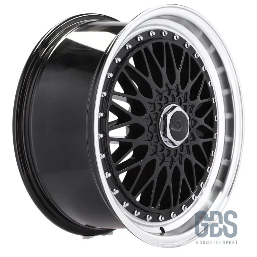 Pack 4 jantes style bbs rs centre noir bmw r19’’ x 8,5’’ et35 - jantes et pneus