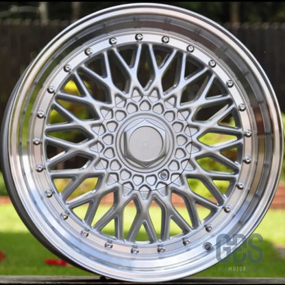 Pack 4 jantes style bbs rs gris bmw r19’’ x 8,5’’ et35 9.5’’ - jantes et pneus