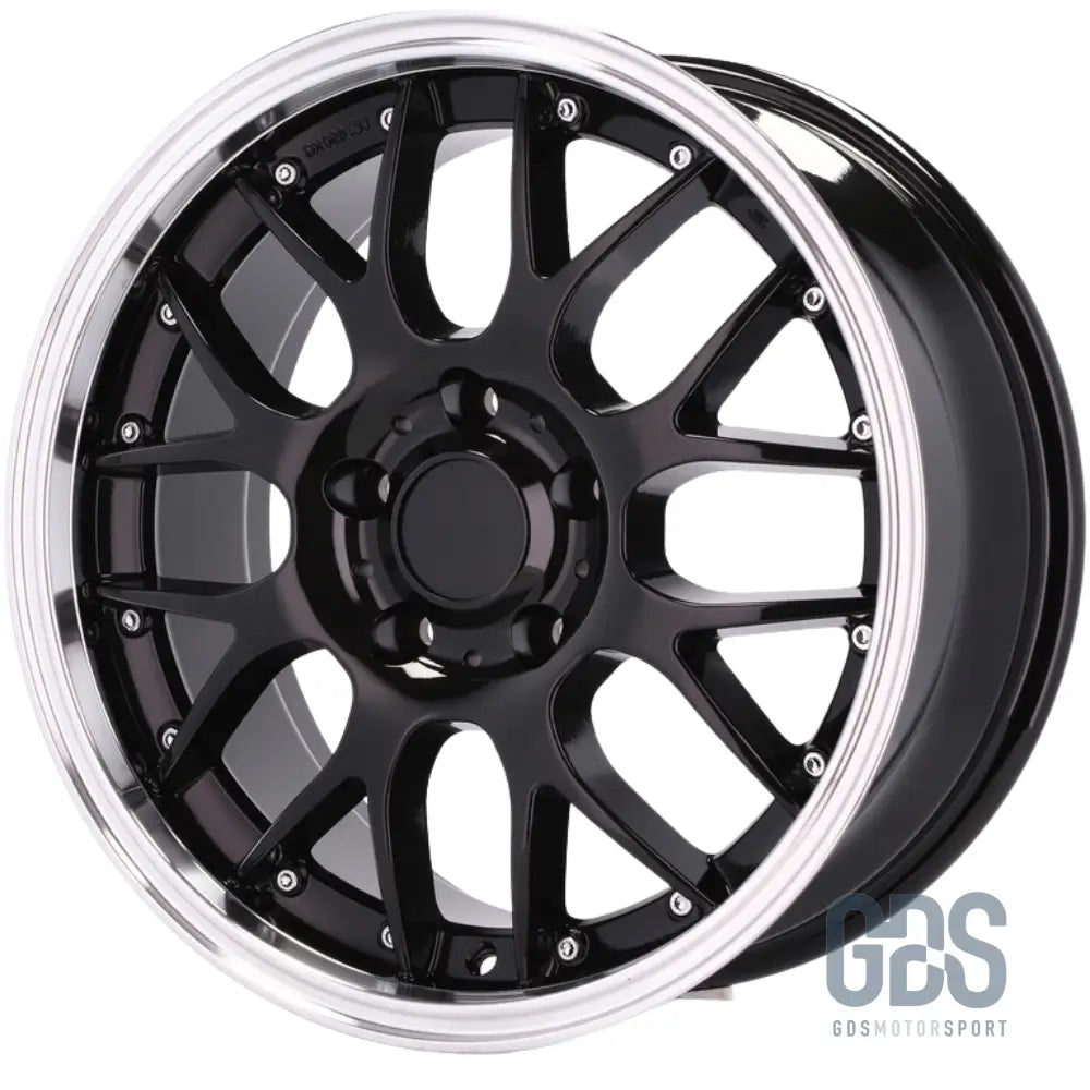 Pack 4 jantes style bbs rs-gt noir bmw r17’’ x 7.5’’ et35 - jantes et pneus