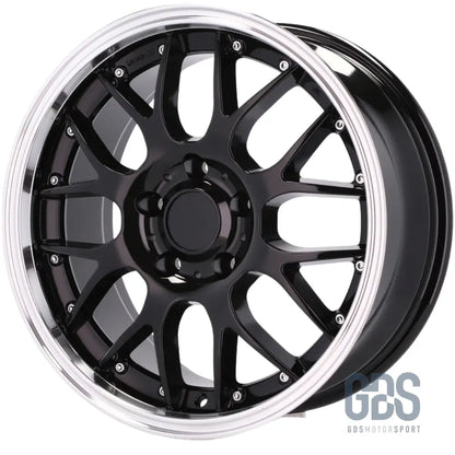 Pack 4 jantes style bbs rs-gt noir bmw r17’’ x 7.5’’ et35 - jantes et pneus