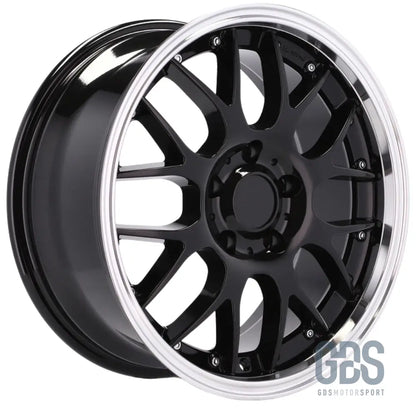 Pack 4 jantes style bbs rs-gt noir bmw r17’’ x 7.5’’ et35 - jantes et pneus