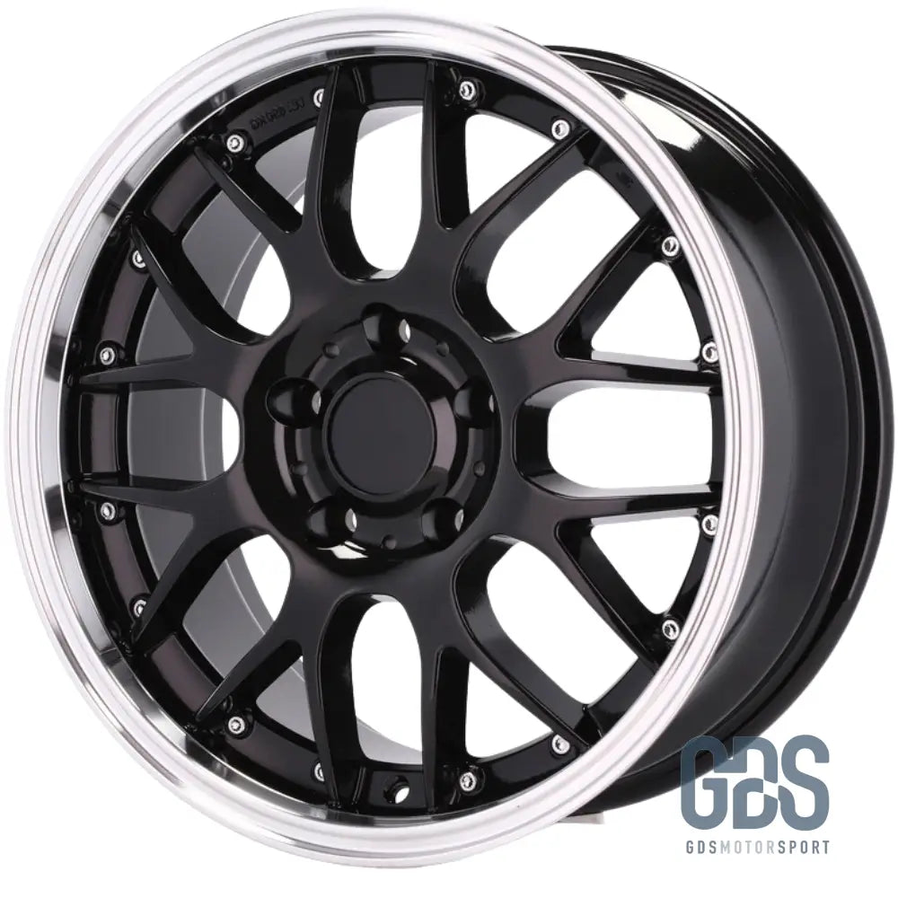 Pack 4 jantes style BBS RS-GT Noir BMW R17’’ X 7.5’’ ET35 - Jantes et pneus - GDS Motorsport