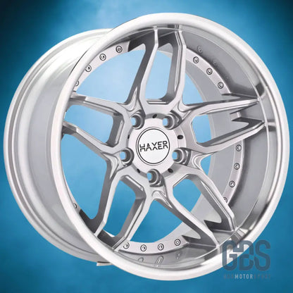 Pack 4 jantes Style Bord poli Haxer HX030 Gris BMW R19’’ X 8.5’’ ET35 10’’ ET40 - Jantes et pneus - GDS Motorsport