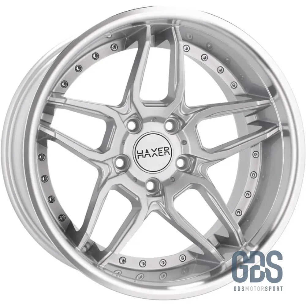 Pack 4 jantes Style Bord poli Haxer HX030 Gris BMW R19’’ X 8.5’’ ET35 10’’ ET40 - Jantes et pneus - GDS Motorsport
