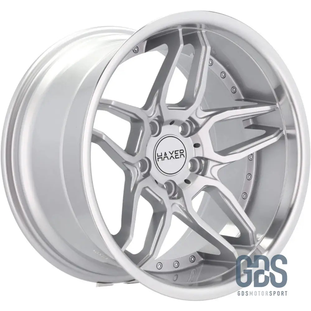 Pack 4 jantes Style Bord poli Haxer HX030 Gris BMW R19’’ X 8.5’’ ET35 10’’ ET40 - Jantes et pneus - GDS Motorsport