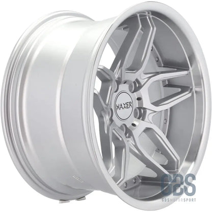 Pack 4 jantes style bord poli haxer hx030 gris bmw r19’’ x 8.5’’ et35 10’’ et40 - jantes et pneus