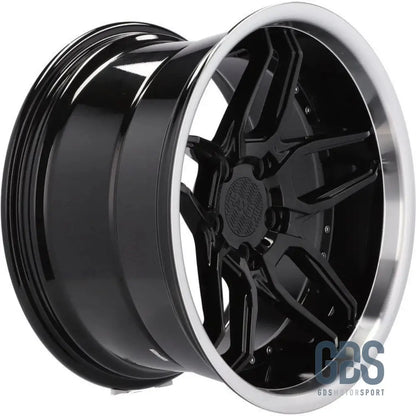 Pack 4 jantes Style Bord poli Haxer HX030 Noir BMW R18’’ X 8.5’’ ET20 10’’ ET15 - Jantes et pneus - GDS Motorsport