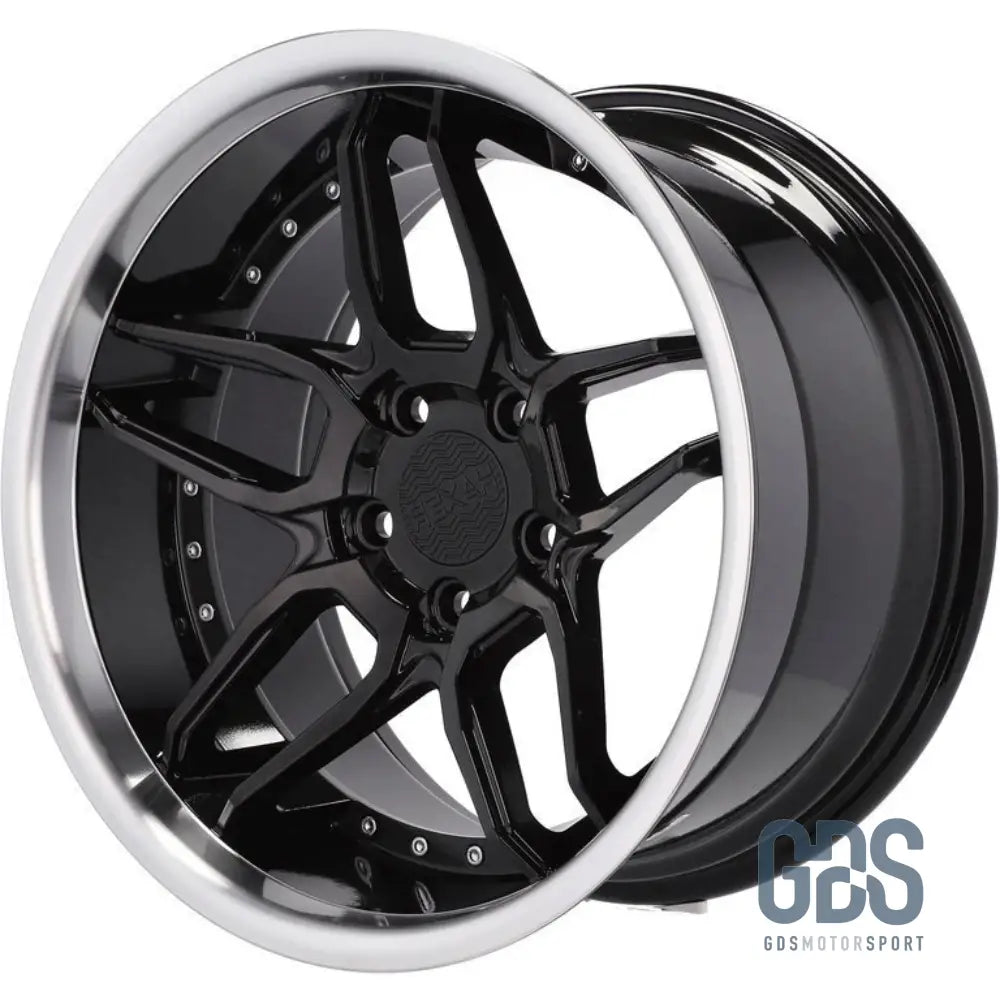 Pack 4 jantes Style Bord poli Haxer HX030 Noir BMW R18’’ X 8.5’’ ET20 10’’ ET15 - Jantes et pneus - GDS Motorsport