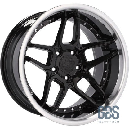Pack 4 jantes Style Bord poli Haxer HX030 Noir BMW R18’’ X 8.5’’ ET20 10’’ ET15 - Jantes et pneus - GDS Motorsport