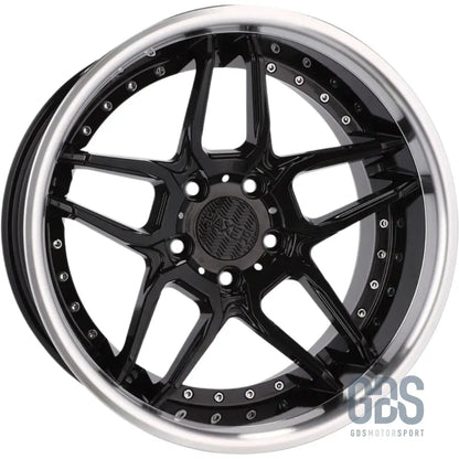 Pack 4 jantes style bord poli haxer hx030 noir bmw r18’’ x 8.5’’ et20 10’’ et15 - jantes et pneus