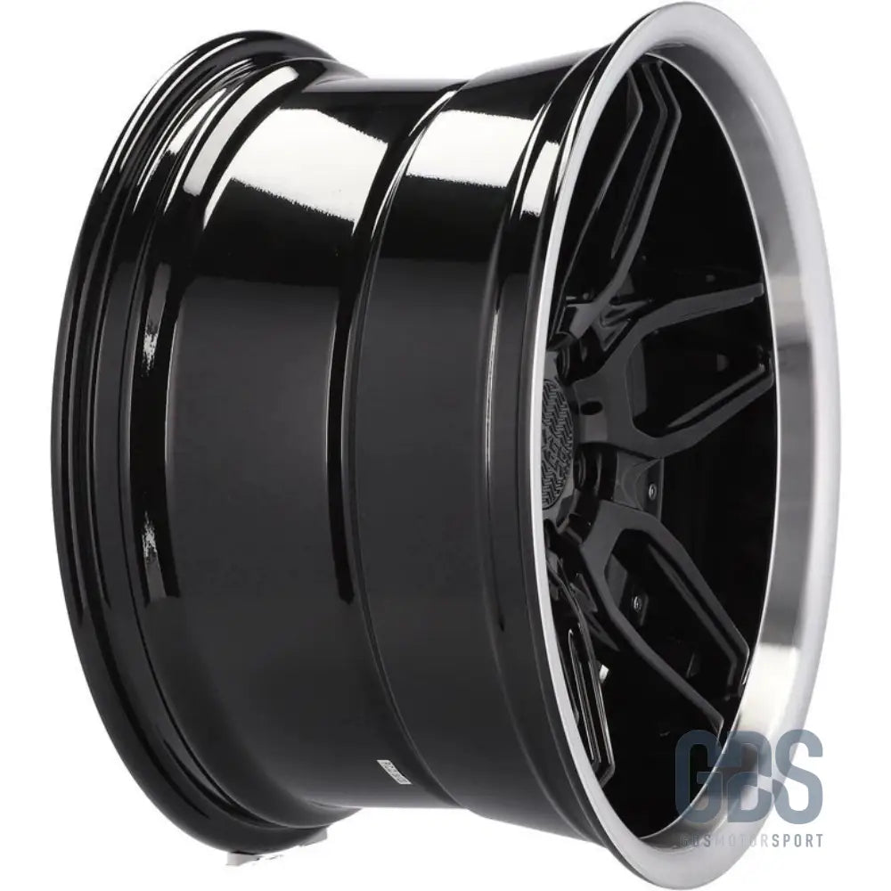Pack 4 jantes style bord poli haxer hx030 noir bmw r18’’ x 8.5’’ et20 10’’ et15 - jantes et pneus