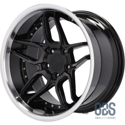 Pack 4 jantes Style Bord poli Haxer HX030 Noir BMW R19’’ X 8.5’’ ET35 10’’ ET40 - Jantes et pneus - GDS Motorsport