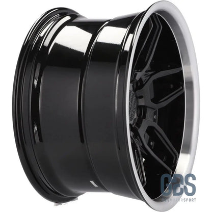 Pack 4 jantes Style Bord poli Haxer HX030 Noir BMW R19’’ X 8.5’’ ET35 10’’ ET40 - Jantes et pneus - GDS Motorsport