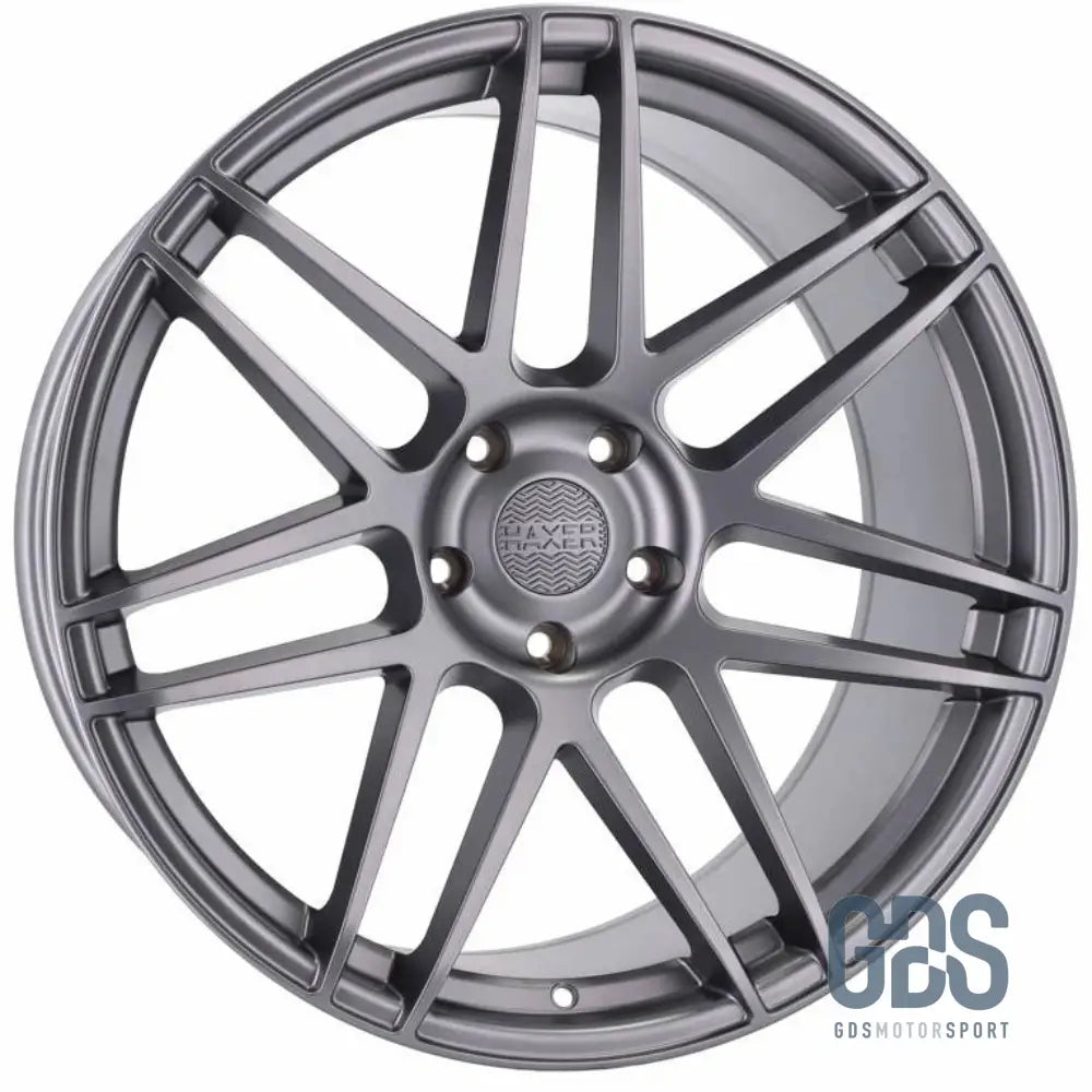 Pack 4 jantes Style Concave Haxer HX022 Gris métallique BMW R19’’ X 9’’ ET30 10’’ - Jantes et pneus - GDS Motorsport