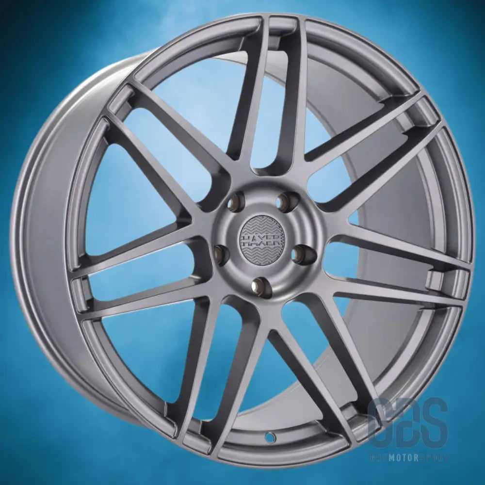 Pack 4 jantes style concave haxer hx022 gris métallique bmw r19’’ x 9’’ et30 10’’ - jantes et pneus