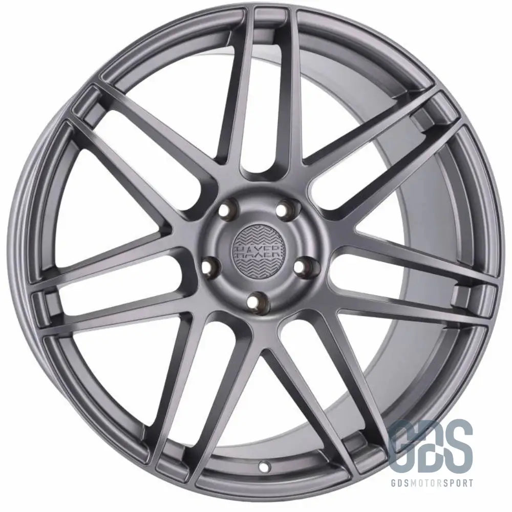 Pack 4 jantes style concave haxer hx022 gris métallique bmw r19’’ x 9’’ et30 10’’ - jantes et pneus