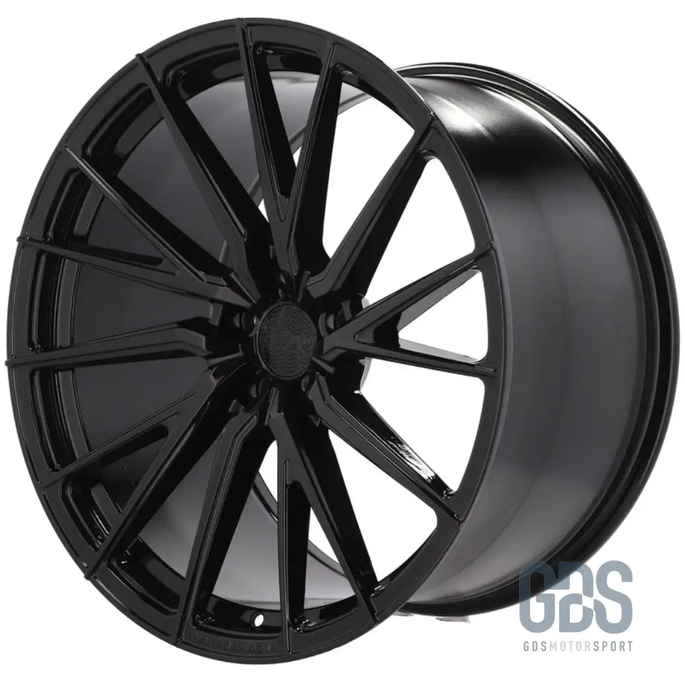 Pack 4 jantes style hf-4t haxer hx06f noir bmw r21’’ x 10.5’’ et37 11.5’’ et38 - jantes et pneus