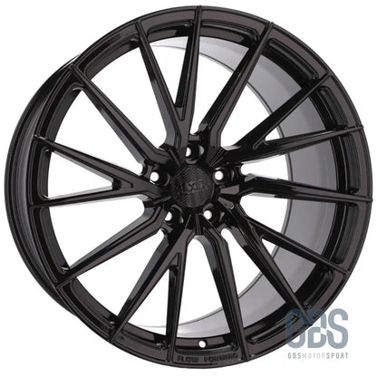 Pack 4 jantes style hf-4t haxer hx06f noir bmw r21’’ x 10.5’’ et37 11.5’’ et38 - jantes et pneus