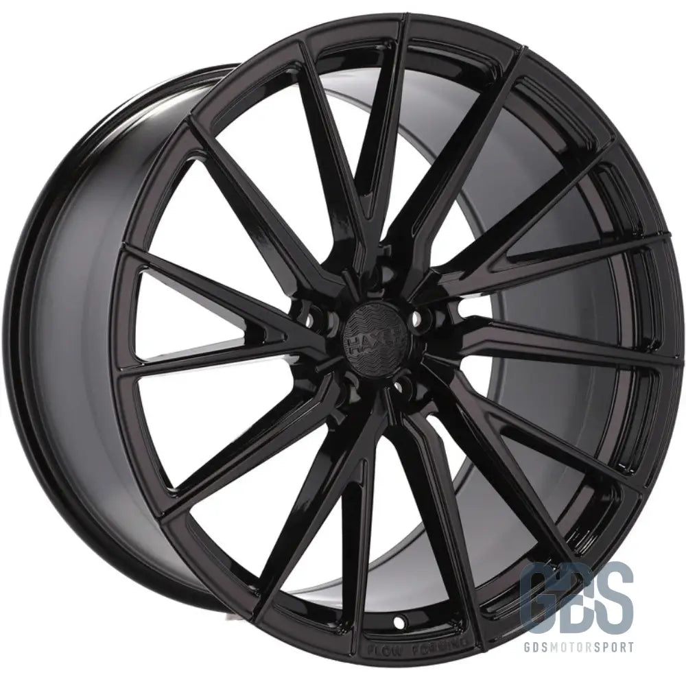 Pack 4 jantes style hf-4t haxer hx06f noir bmw r21’’ x 10.5’’ et37 11.5’’ et38 - jantes et pneus