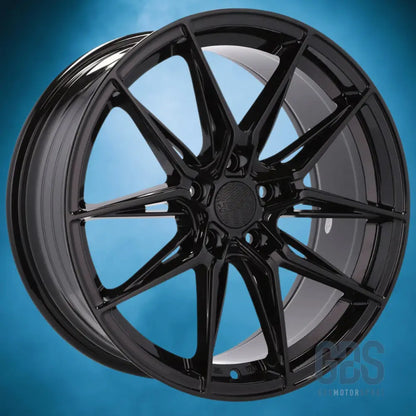 Pack 4 jantes style rfs1.8 haxer hx036 noir bmw r17’’ x 8’’ et35 - jantes et pneus