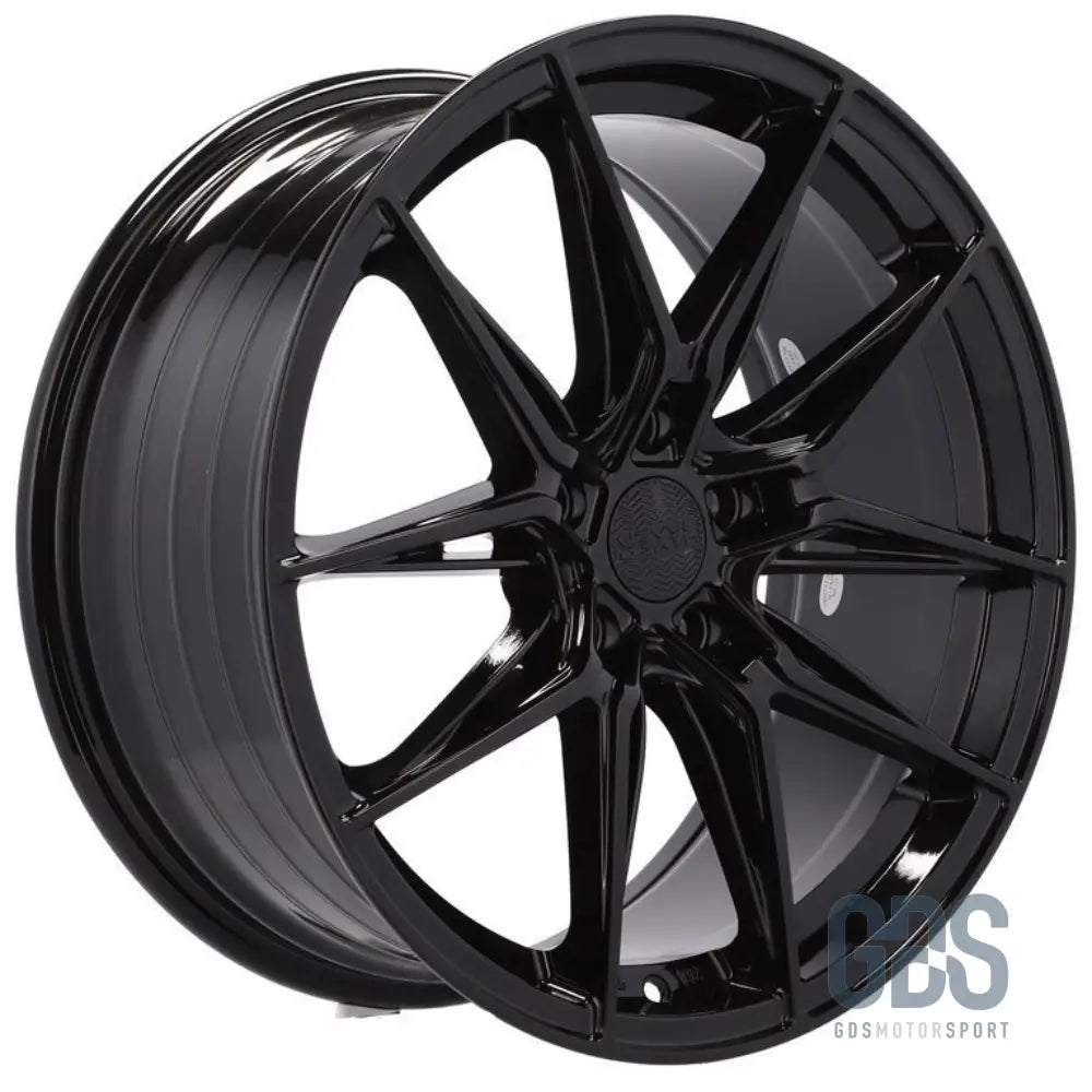 Pack 4 jantes style rfs1.8 haxer hx036 noir bmw r17’’ x 8’’ et35 - jantes et pneus