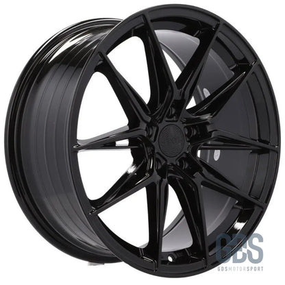 Pack 4 jantes style rfs1.8 haxer hx036 noir bmw r17’’ x 8’’ et35 - jantes et pneus