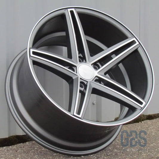 Pack 4 jantes style vossen 5 branches bmw r19’’ x 8,5’’ et35 9,5’’ et38 - jantes et pneus