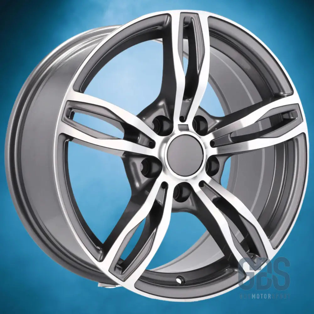 Pack 4 jantes type 343m gris poli bmw r17’’ x 8’’ et30 - jantes et pneus