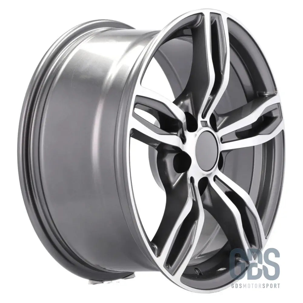 Pack 4 jantes type 343m gris poli bmw r17’’ x 8’’ et30 - jantes et pneus