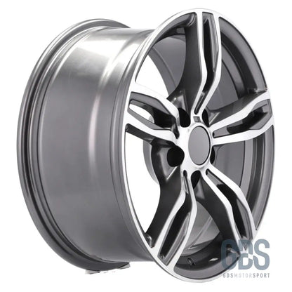 Pack 4 jantes type 343m gris poli bmw r17’’ x 8’’ et30 - jantes et pneus