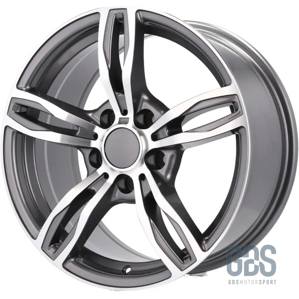 Pack 4 jantes type 343m gris poli bmw r18’’ x 8’’ et30 9 et37 - jantes et pneus