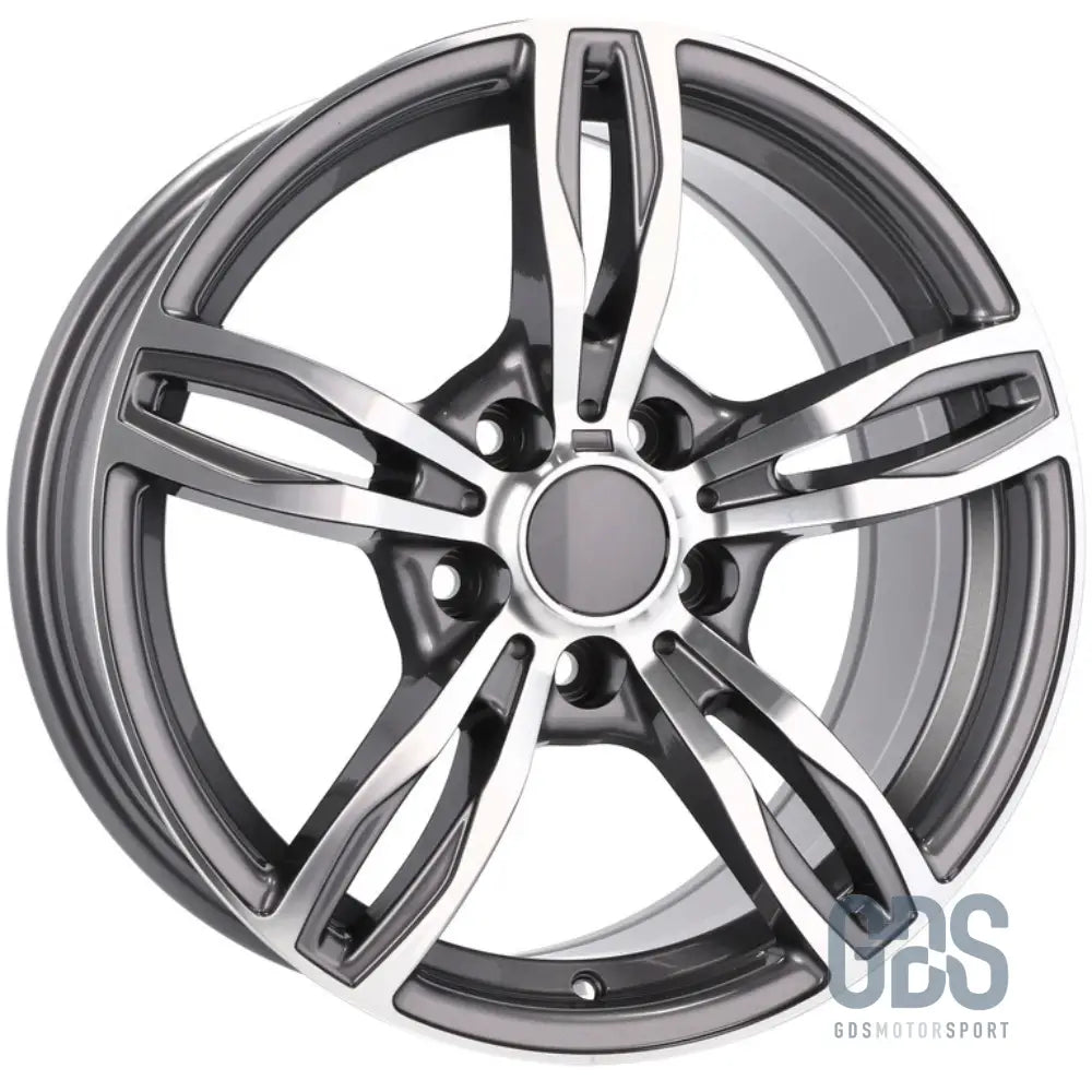 Pack 4 jantes type 343m gris poli bmw r18’’ x 8’’ et30 9 et37 - jantes et pneus