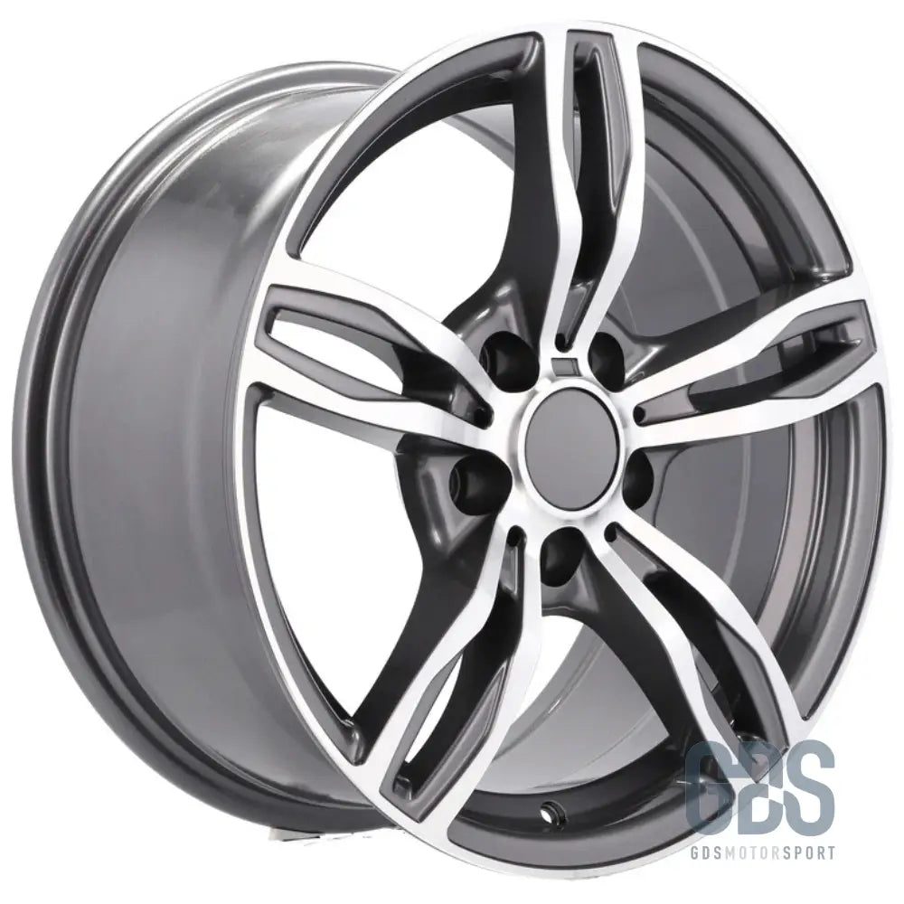 Pack 4 jantes type 343m gris poli bmw r18’’ x 8’’ et30 9 et37 - jantes et pneus