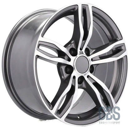 Pack 4 jantes type 343m gris poli bmw r18’’ x 8’’ et30 9 et37 - jantes et pneus